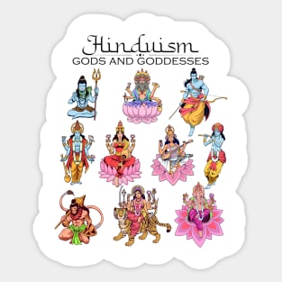 Hindu gods Sticker